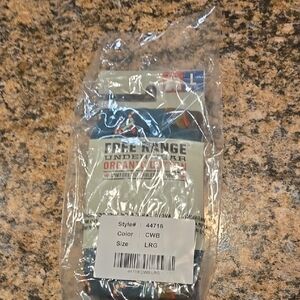 Free Range Underwear in Blue and Red